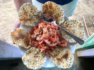 Tomato Salad at Inle Lake