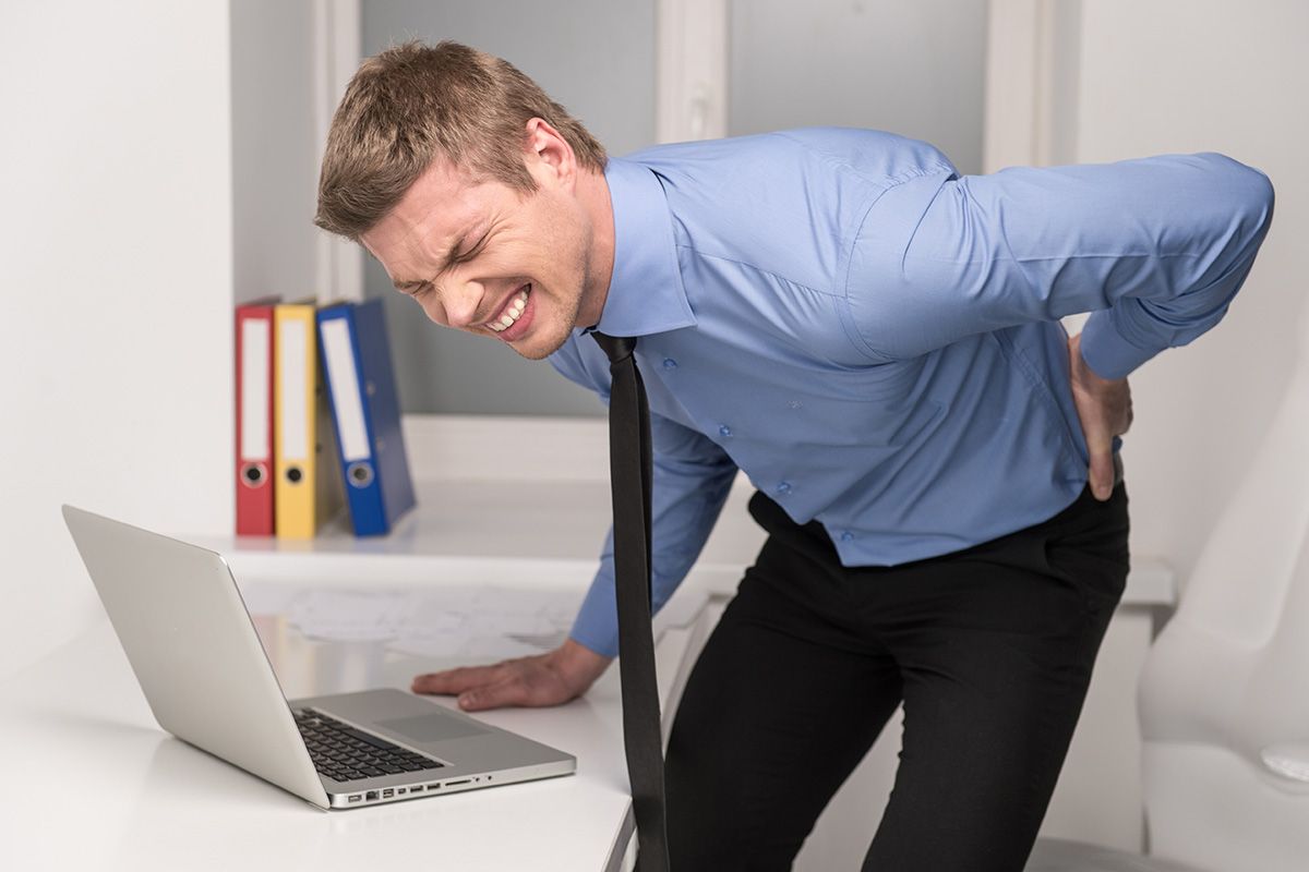 Back Pain Troubles Fix It Right There In The Office Longevity Live